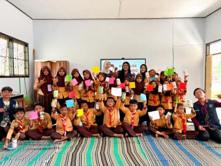 PPM FISIP UNITA 2026 Gelar Sosialisasi Gemar Menabung di SDN 3 Pogalan